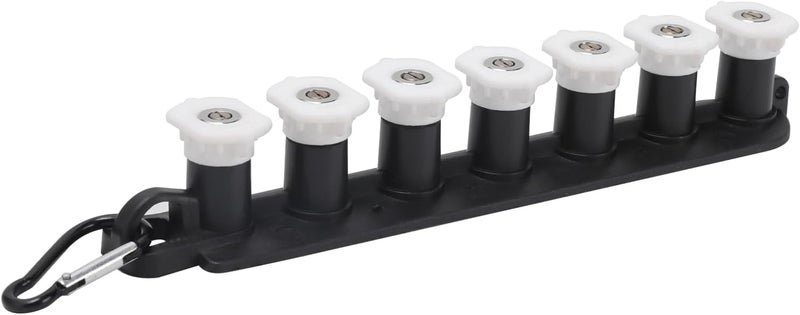 VIPRUSH Pressure Washer Tips, 7 Pack Power Washer Nozzle Tips, 40 Degree White, 1/4 Inch Quick Connect, 4000 PSI - Image 1